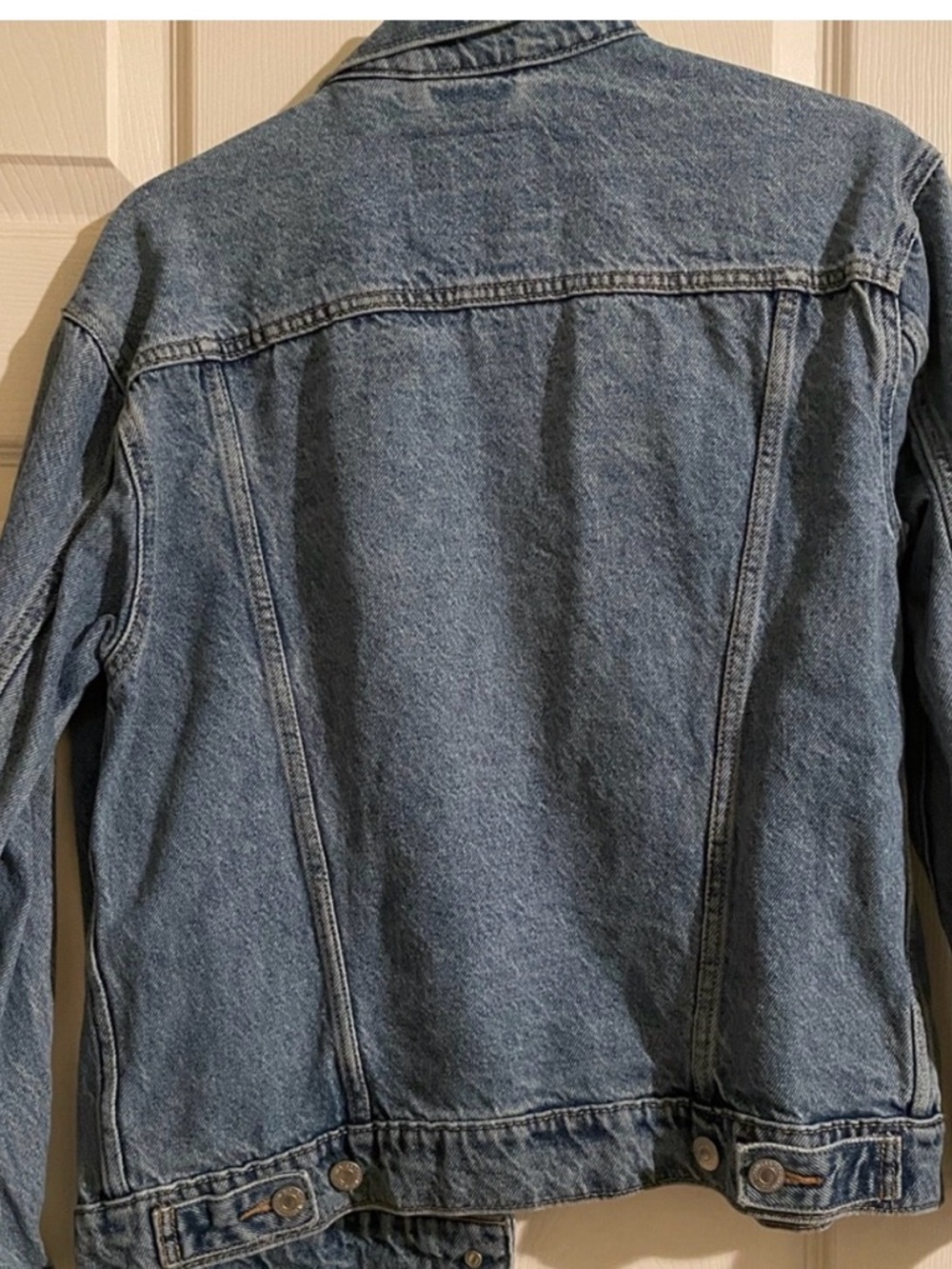 Levi's Vintage Blue Denim Trucker Jacket - Picture 3 of 3